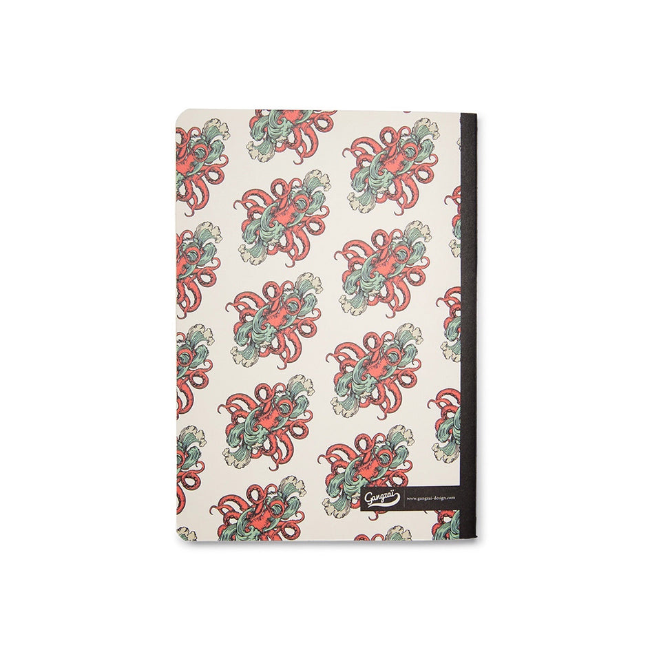 Ganzaï Design Notizbuch A5 Aqua Duchesse Unteransicht