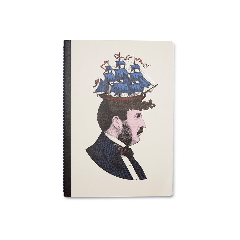 Gangzaï Design Notizbuch A5 Capit'Hair Aufsicht