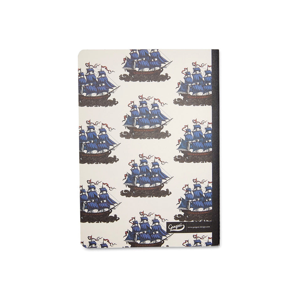 Gangzaï Design Notizbuch A5 Capit'Hair Unteransicht