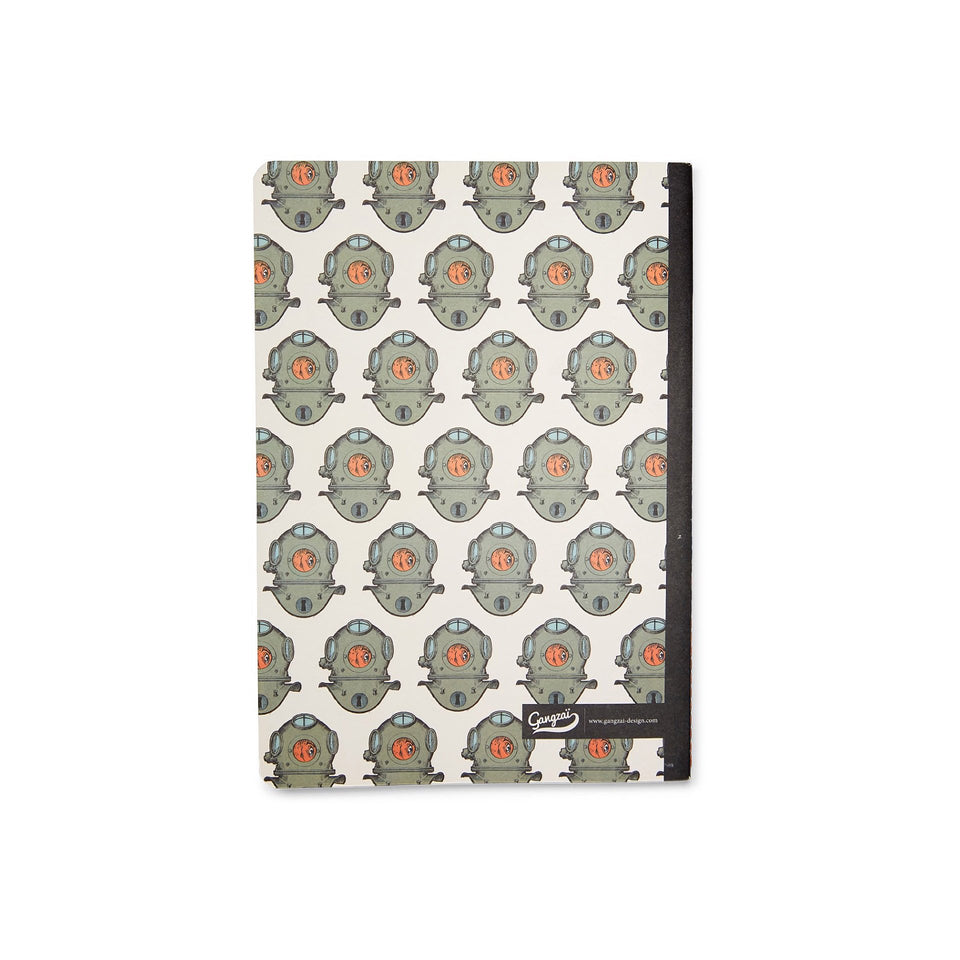 Notitzbuch A5 Scaphopoulp hinten