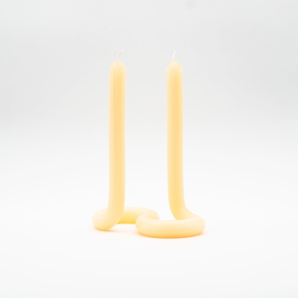 Kerze Twist Pfirsich