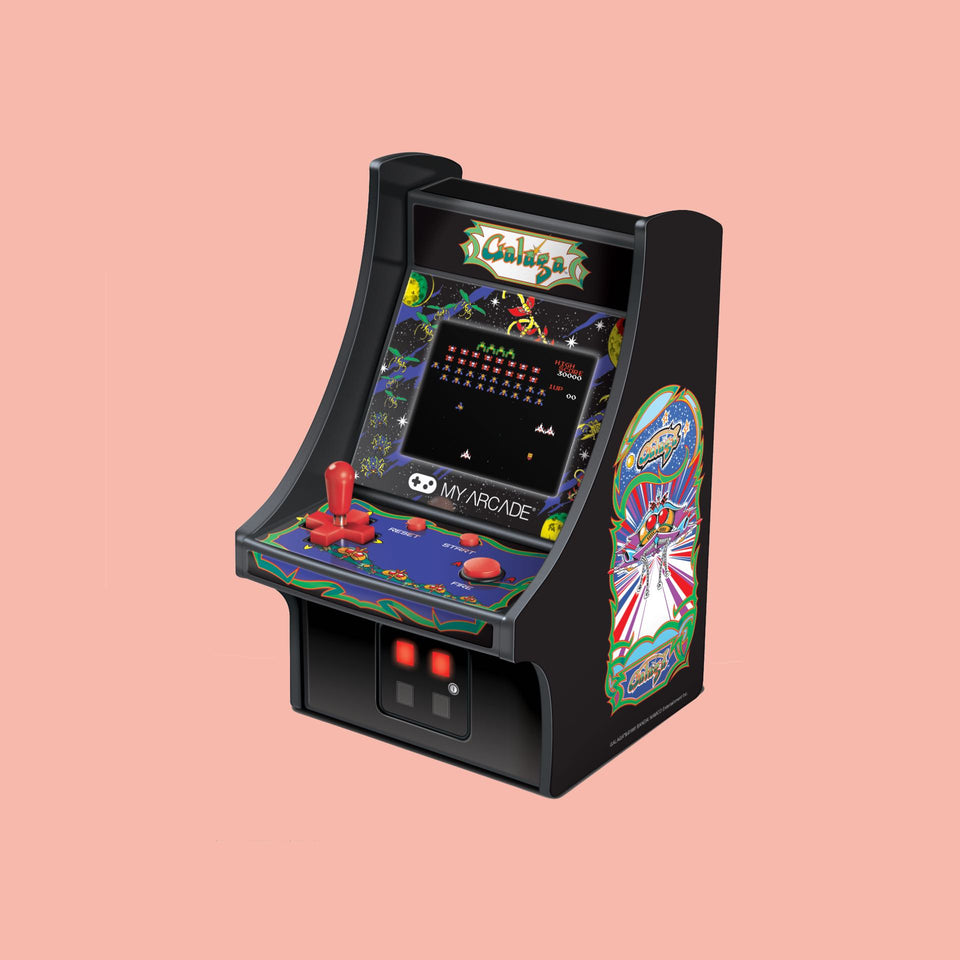 Spielkonsole Mini Arkade Galaga Seitenansicht