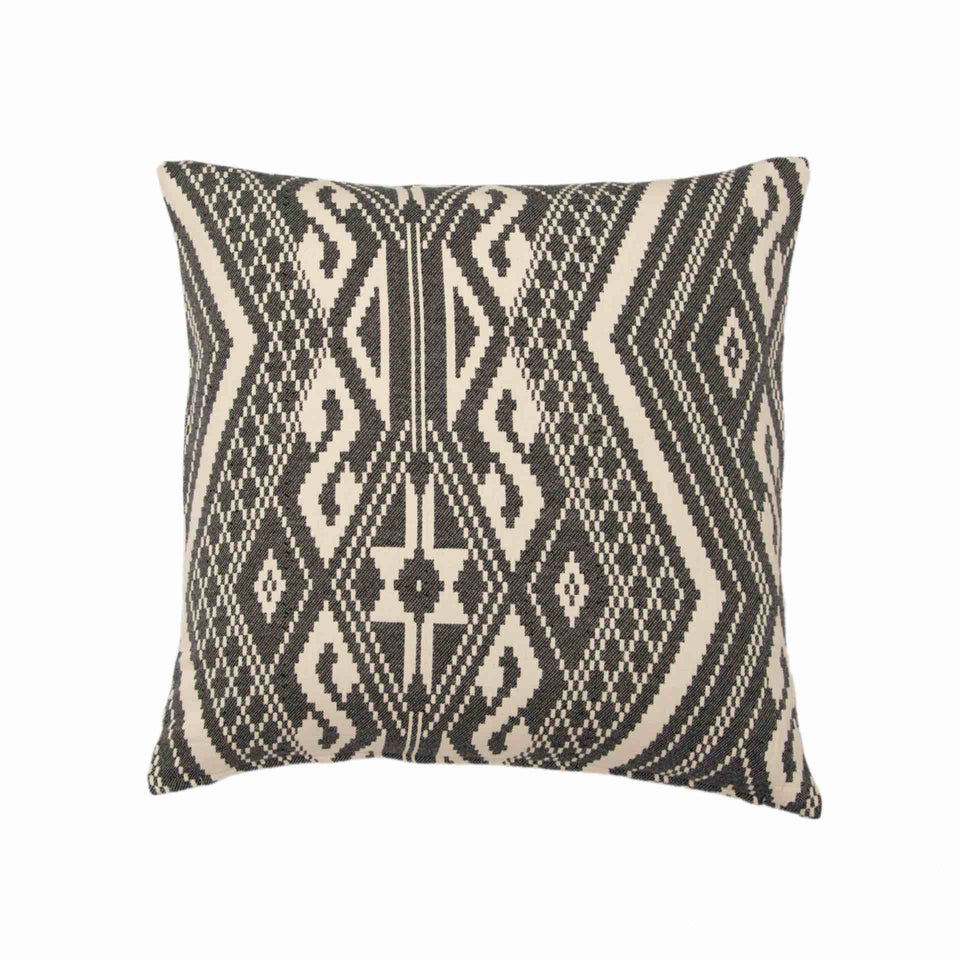 Kissenbezug grau off-white Größe 50x50