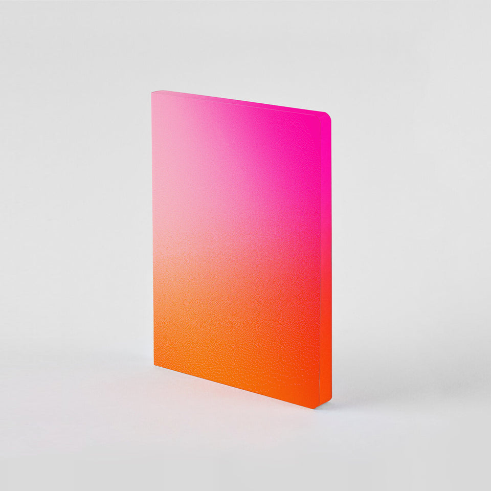 Nuuna Notizbuch Burn Size L light Hinteransicht