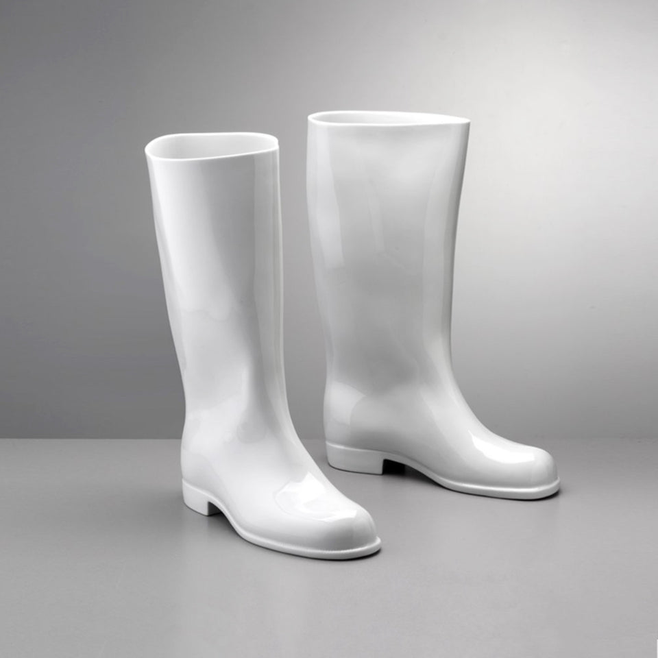 Vase Waterproof Gummistiefel beide zusammen