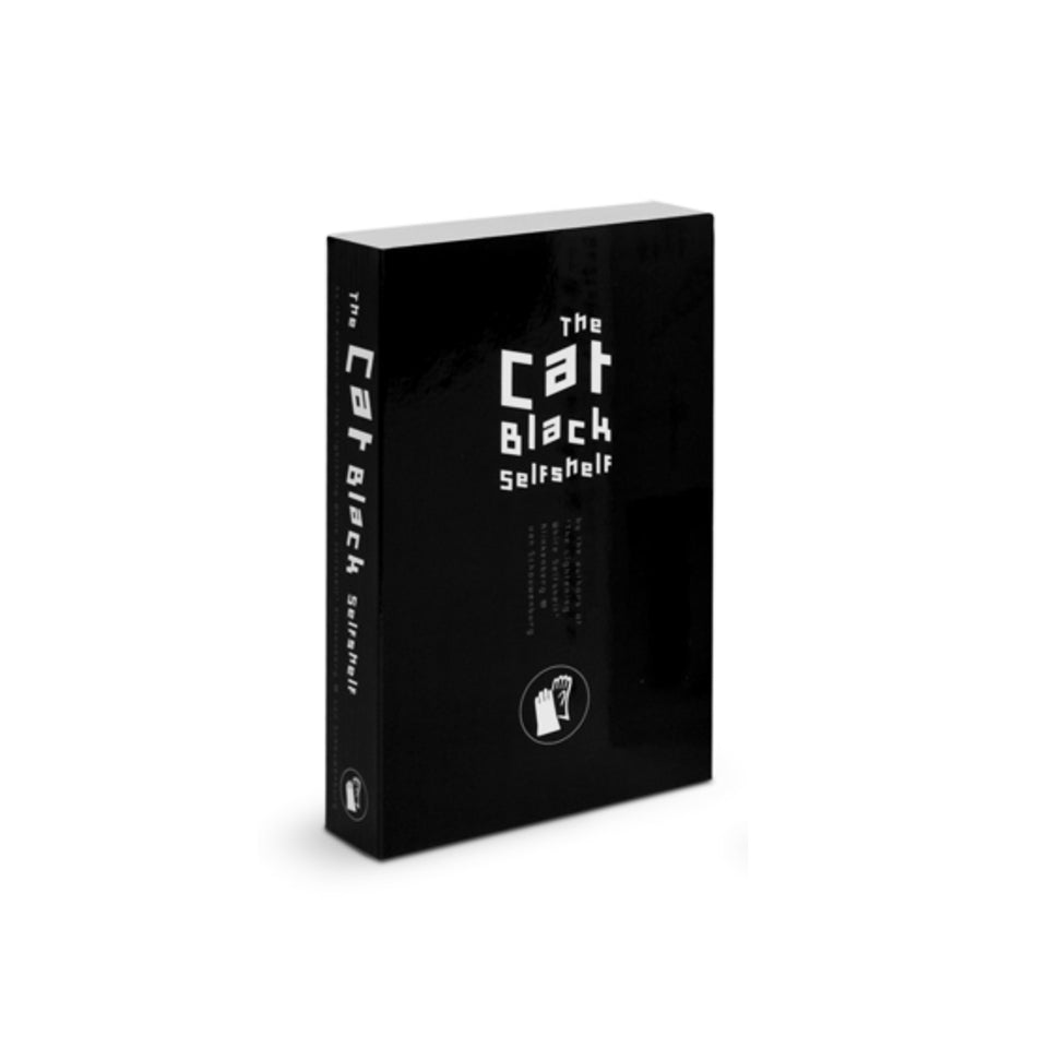 Wandregal Taschenbuch in schwarz