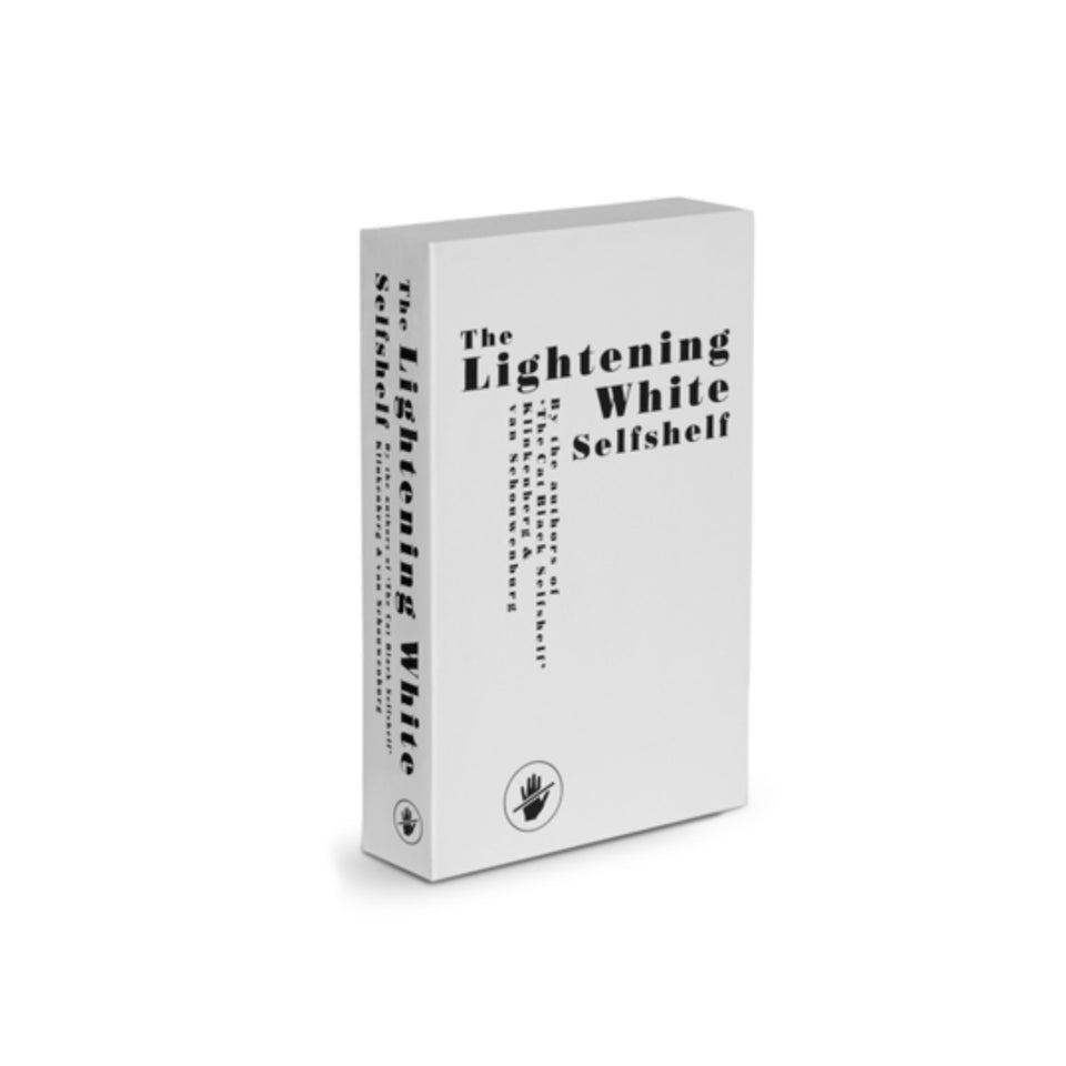 Wandregal Taschenbuch in weiß