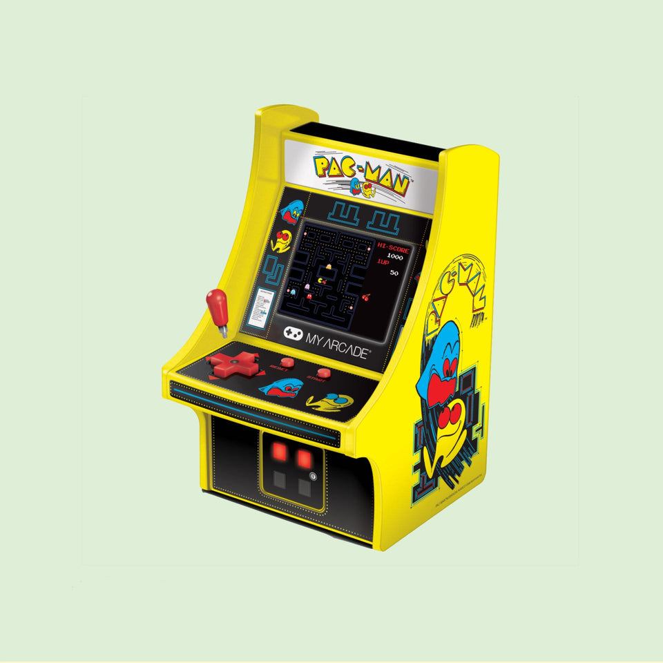 Spielkonsole Mini Arkade Pac-Man Seitenansicht  Alternativen Text bearbeiten
