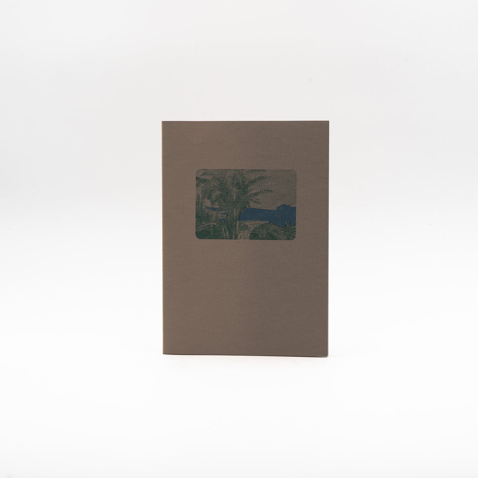 Notizbuch Pflanzen 2er Set A5+ dunkel braun
